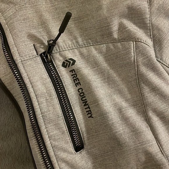 Gray rain jacket - Picture 2 of 5